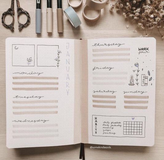 Como começar um bullet journal