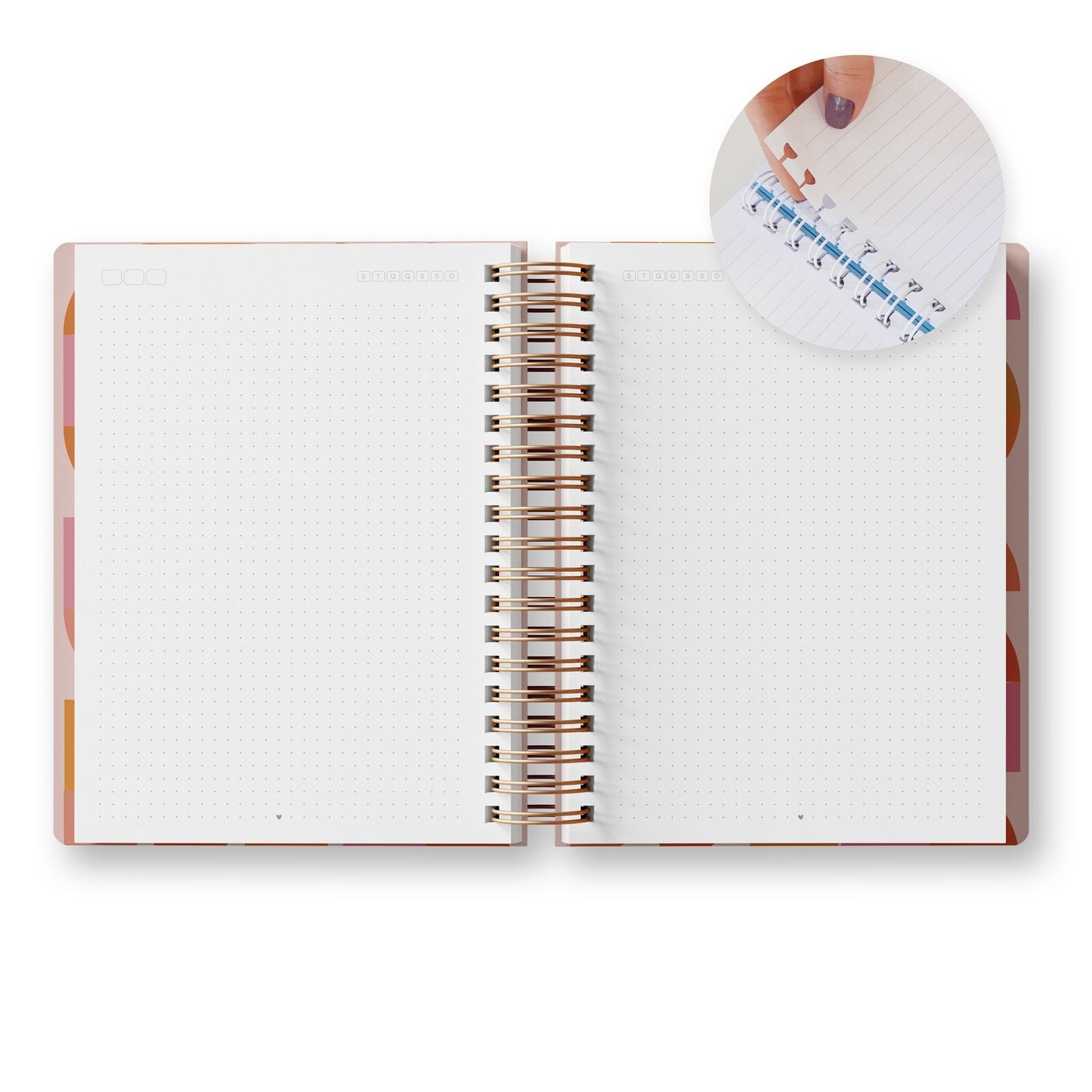 Caderno Colegial Paris com Folhas Reposicionáveis | Ammê