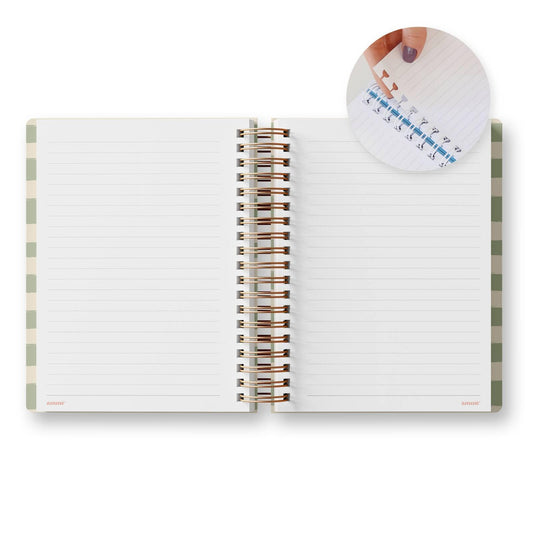 Caderno Reposicionável A5 Jardin du Luxembourg | Ammê