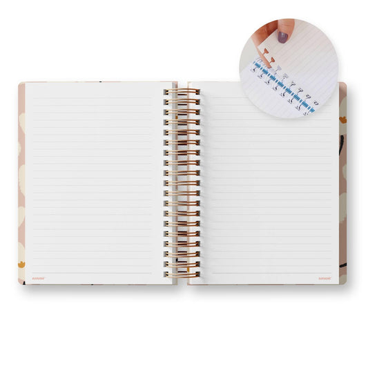 Caderno Reposicionável A5 Les Tulipes | Ammê