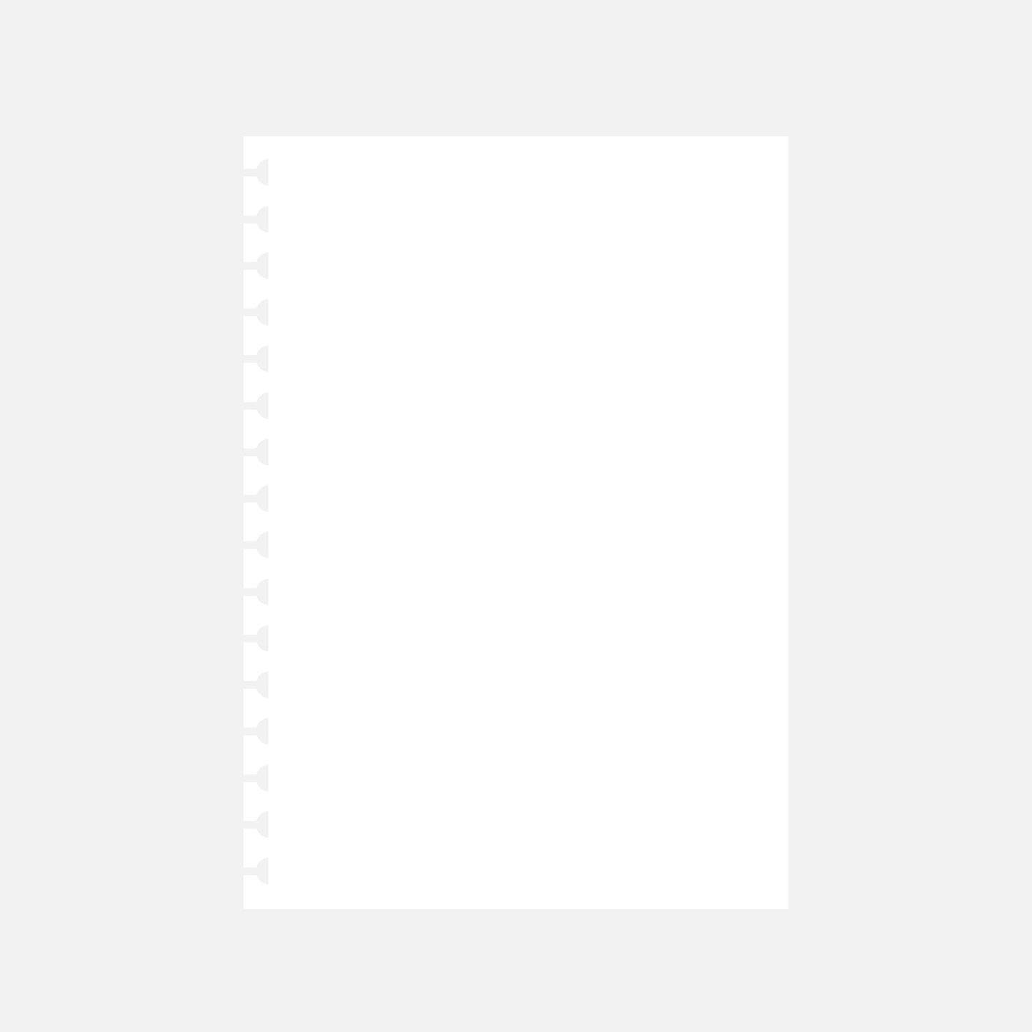 Refil Liso Caderno A5 | Ammê