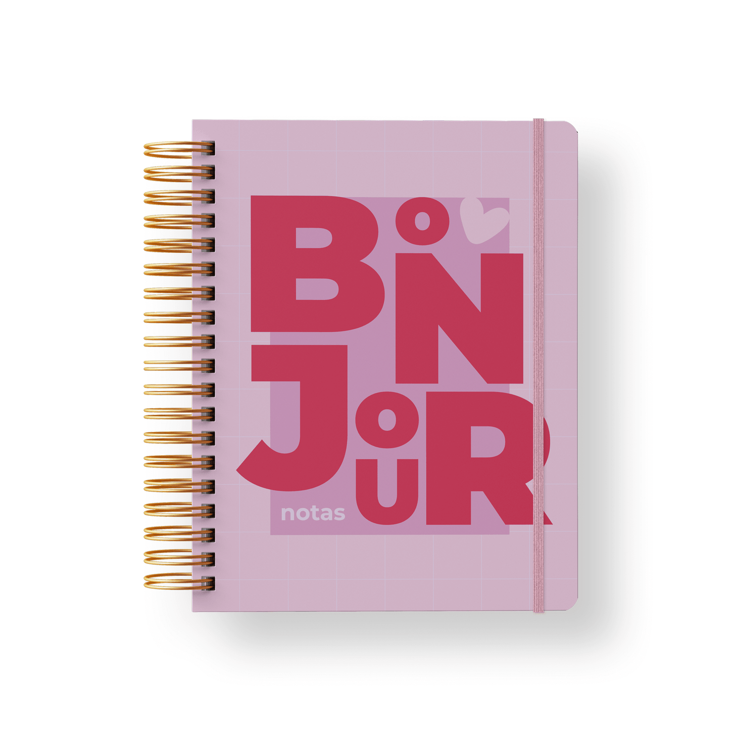 Caderno Bullet Journal Bonjour Mon Amour | Ammê
