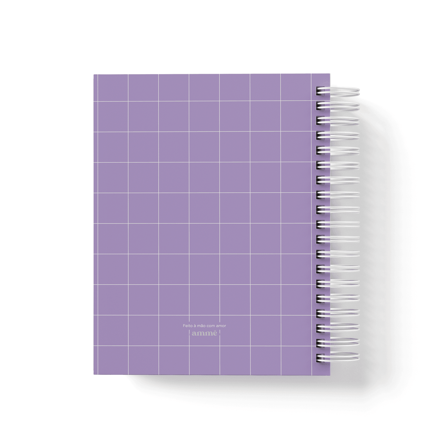 Caderno A5 Grid Lavanda | Ammê