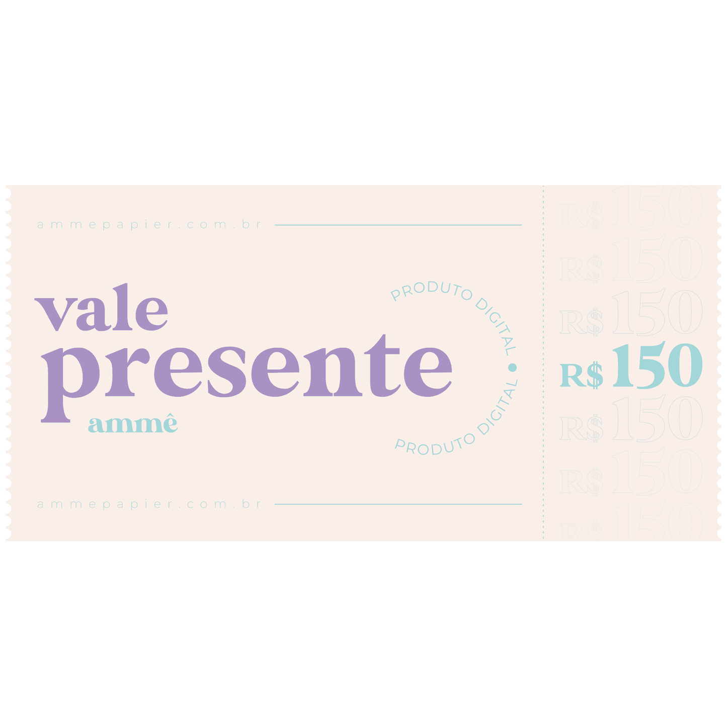 Vale Presente R$150 | Ammê