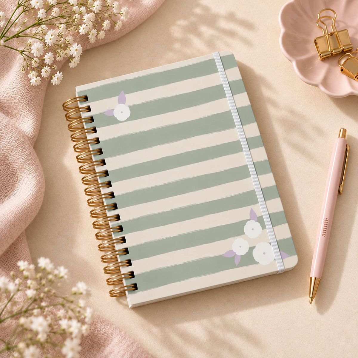 Caderno Reposicionável A5 Jardin du Luxembourg | Ammê