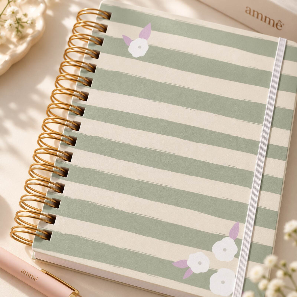Caderno Reposicionável A5 Jardin du Luxembourg | Ammê