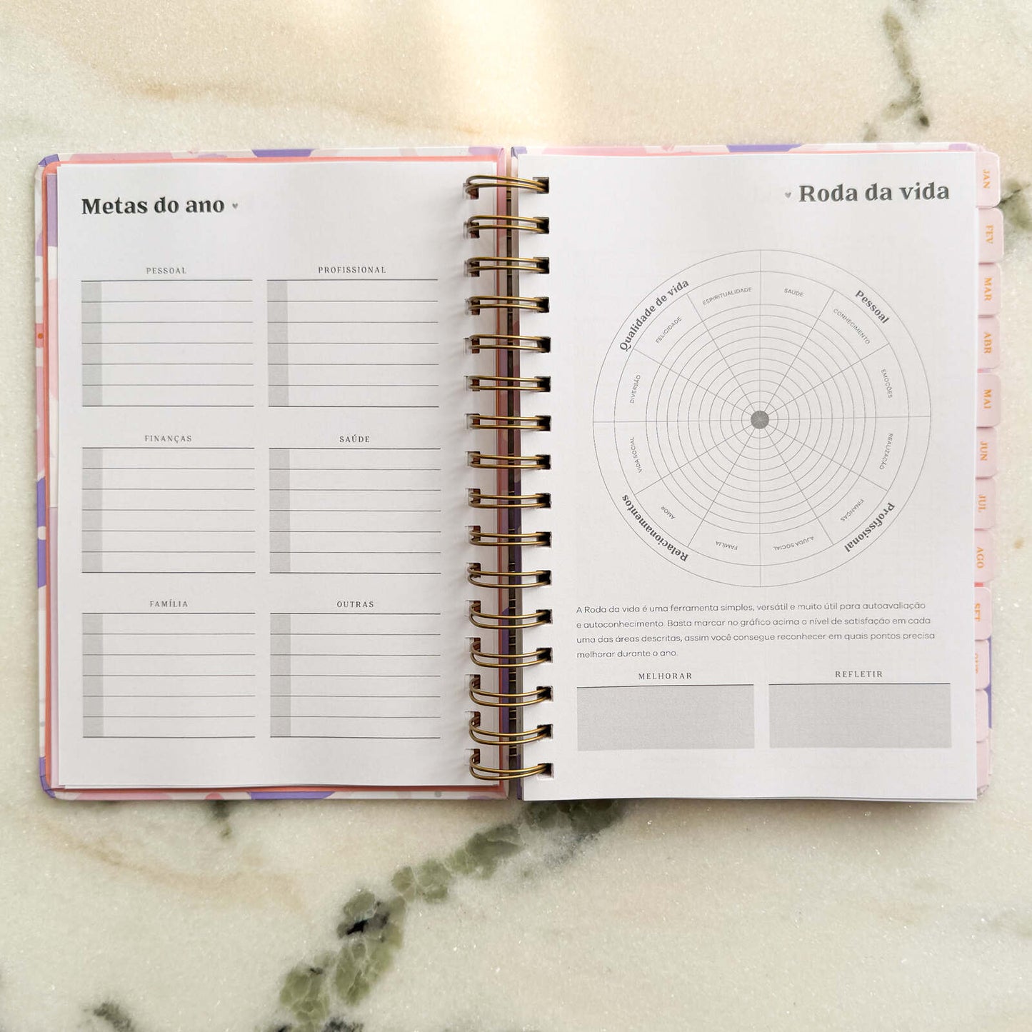 Planner 2025 Printemps | Ammê