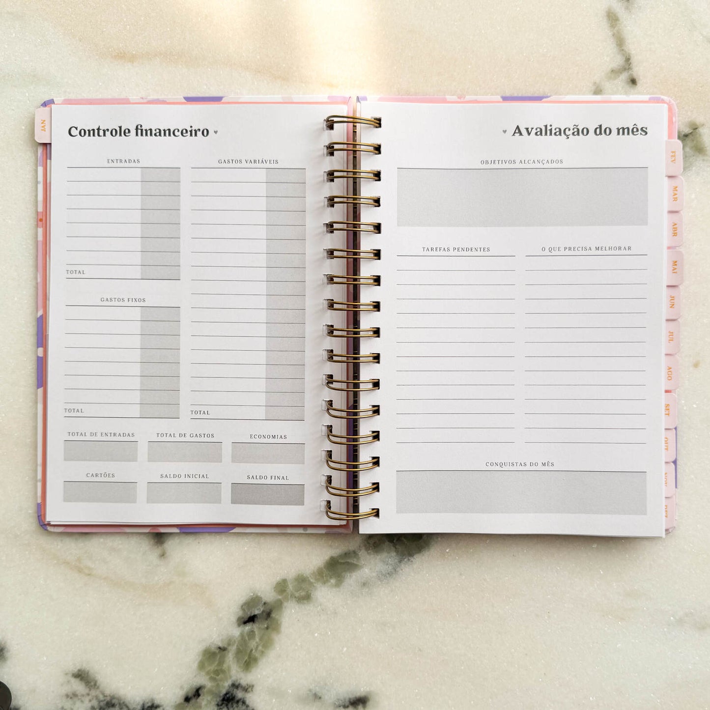 Planner 2025 Printemps | Ammê